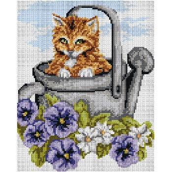 Ariadna Sestava pro vyšívání křížkovým stehem Malwina 24x30cm 6006