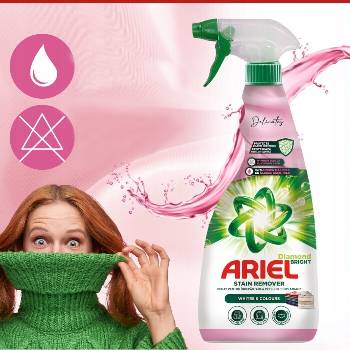 ARIEL UNIVERZÁLNÍ ODSTRAŇOVAČ SKVRN DELICATE PRO JEMNÉ TKANINY 750 ml