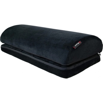 AROZZI Foot Rest Soft Fabric Velvet Black/ ergonomický polštář pod nohy/ sametově černý