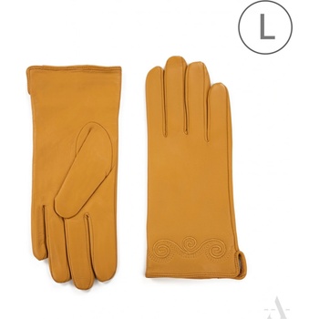 Art of Polo Dámské kožené rukavice rk23389 hořčicová