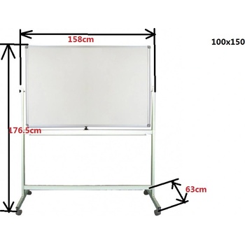 Arta Magnetická oboustranná tabule 150 x 100cm