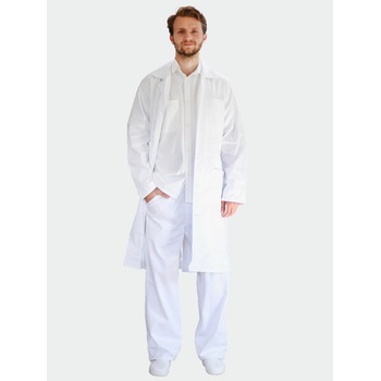 Artep Pánský lékařský plášť s dlouhým rukávem bílý
