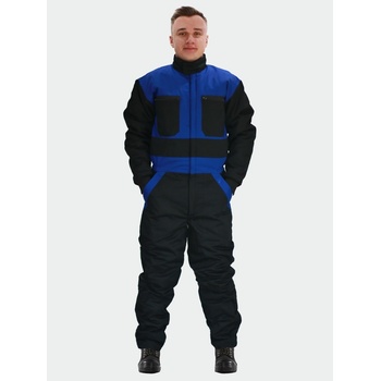 Artep Zateplená pánská pracovní kombinéza Lukáš černo-modrá