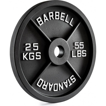ATX LINE Standard Barbell kotouč litina 25 kg 50 mm