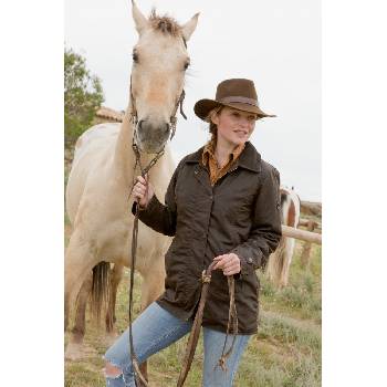 australská bunda Avalon jacket hnědá