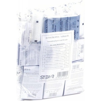 Autolékárníčka Štěpař, náplň, 153/2023