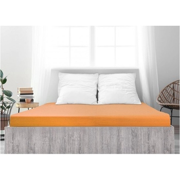 B.E.S. Petrovice Prostěradlo Jersey česaná bavlna mako Lososové 120x200