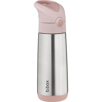 B.Box Termoska na pití s brčkem 500 ml blush crush