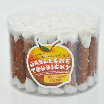 B.Produkt Trubičky jablečné s jogurtem dóza 540 g