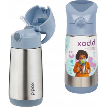 b.box Termoska na pití s brčkem 350 ml chill out