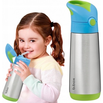 b.box Termoska na pití s brčkem 500 ml Ocean Breeze