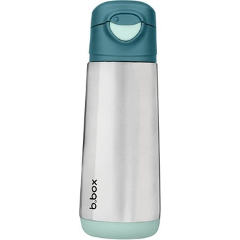 b.box Termoska na pití sport 500 ml tmavě zelená Emerald Forest