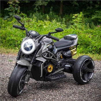 Baby Mix Calabre elektrická motorka černá