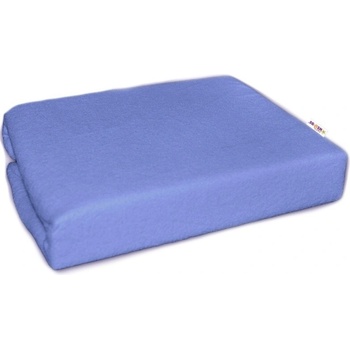 Baby Nellys Froté prostěradlo 75 x 35 modré