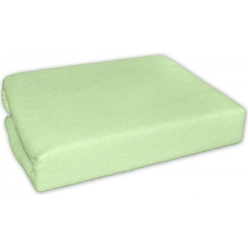 Baby Nellys Nepromokavé froté prostěradlo 75 x 35 zelené