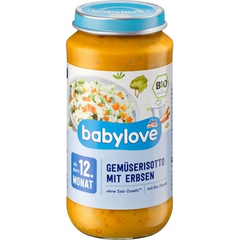 Babylove Bio zeleninové rizoto s hráškem 250 g
