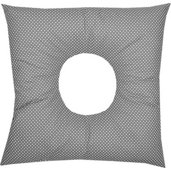 Babyrenka poporodní polštář Dots grey 45 x 45 cm