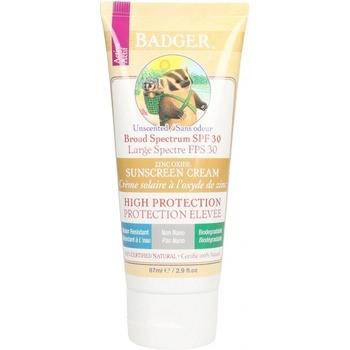 Badger Baby krém na opalování bez vůně SPF30 87 ml