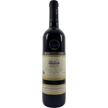 Baloun Merlot výběr z hroznů 2021 12% 0,75 l (holá láhev)