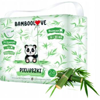 BAMBOOLOVE bambusové M 6-11kg 24ks