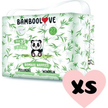 BAMBOOLOVE bambusové XS 2-4kg 27ks