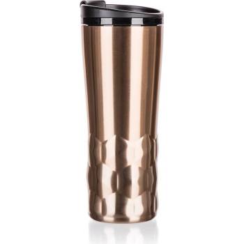 Banquet Hrnek cestovní dvoustěnný Rimmer měděný 450 ml