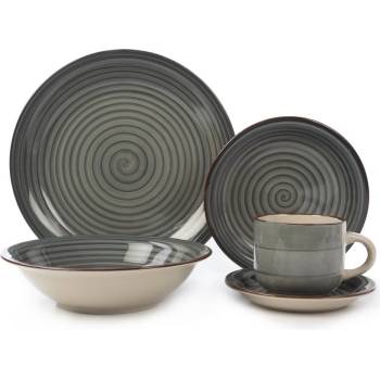 Banquet jídelní sada Spiral Blue 30 dílná