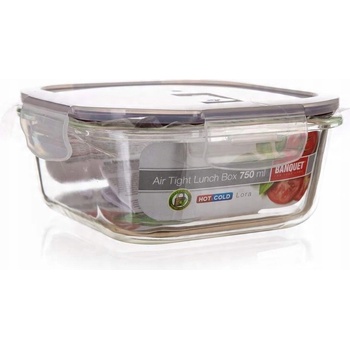 Banquet skleněná LORA s víčkem 750 ml