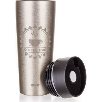 Banquet Termohrnek COFFEE Ivory 350 ml