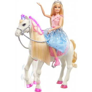 Barbie Adventure Princezna a kůň baterie