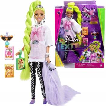 Barbie Extra neonově zelené vlasy
