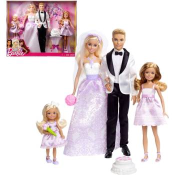 Barbie Ken Novomanželé + panenky