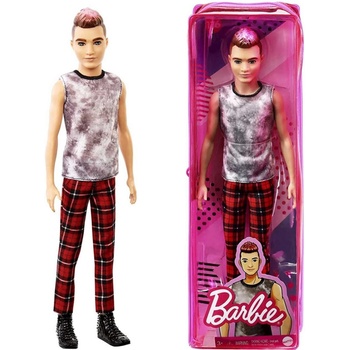 Barbie Model Ken 176 Kostkované kalhoty