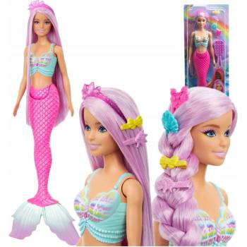 Barbie Mořská panna Panenka Dlouhé vlasy HRR00
