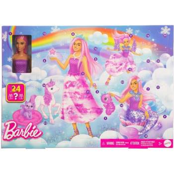 Barbie Pohádkový adventní kalendář 2025 s panenkou