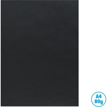 Barevný papír A4 130 g černý č. 90