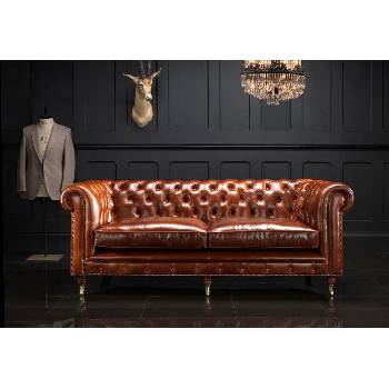 Barrington Furniture Chesterfield Woburn birch karamel
