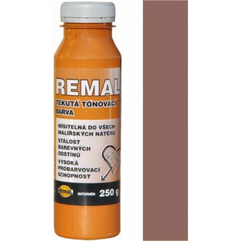 Barvy a laky Hostivař REMAL 0200 tónovací hnědá 250g