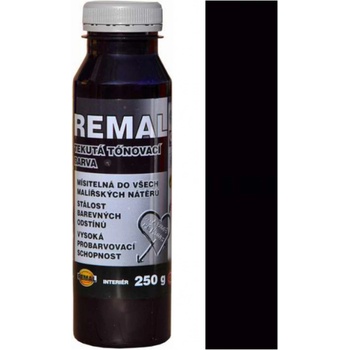 Barvy a laky Hostivař Tónovací barva REMAL - 250 g - 0190 černá