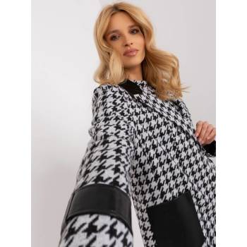 Basic sako se vzorem kohoutí stopy -lk-ma-509511.99-white-black