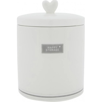 Bastion Collections velká Happy Storage in grey 14 x 14 x 16,5