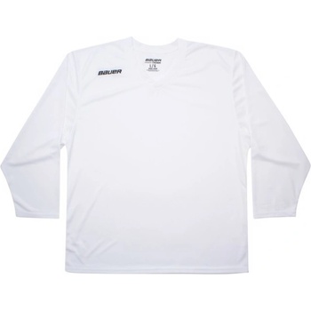 Bauer Flex Practice Jersey YTH bílá
