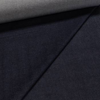 Bavlněná riflovina (denim, džínovina) modrá, klasická, š.160cm, 340 g/m2, 100% bavlna (látka v metráži)