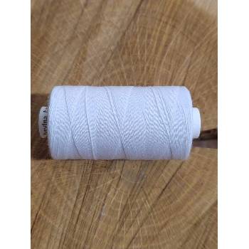 Bavlněné nitě 500 m 10x2x2 barva bílá