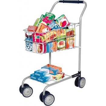 BayerDesign Dětský nákupní vozík se zbožím