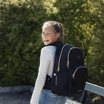 Beckmann batoh Sport černá zlatá