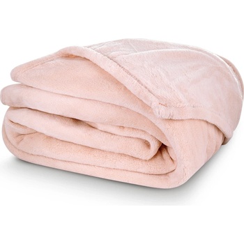 BedTex přikrývka mikroplyš pudrová 150x200
