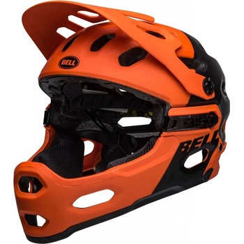 Bell Super 3R MIPS matt Orange/black 2024