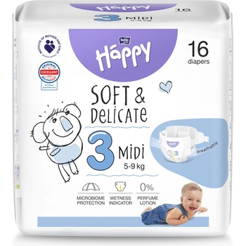 Bella Happy 3 MIDI 5-9 kg 16 ks