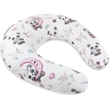 Bellatex Kojicí polštář s povlakem na zip medvídek panda